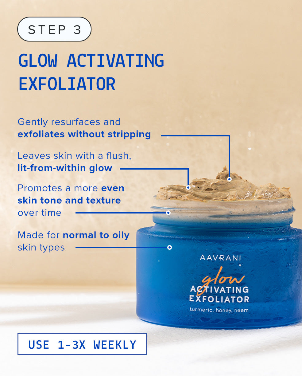 Benefits of the AAVRANI Glow Activating Exfoliator