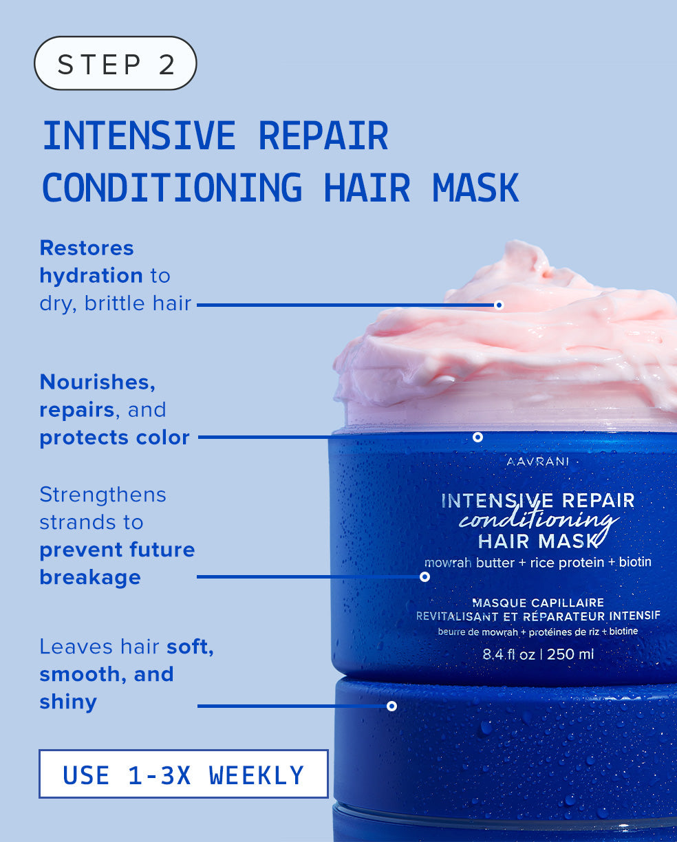 Benefits of AAVRANI Intensive Repair Conditioning Hair Mask