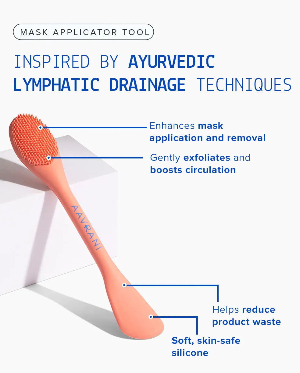 AAVRANI Mask Applicator Tool benefit infographic